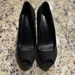 Aldo Open Toe Pump